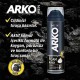 arko men tıraş köpüğü black 200 ml